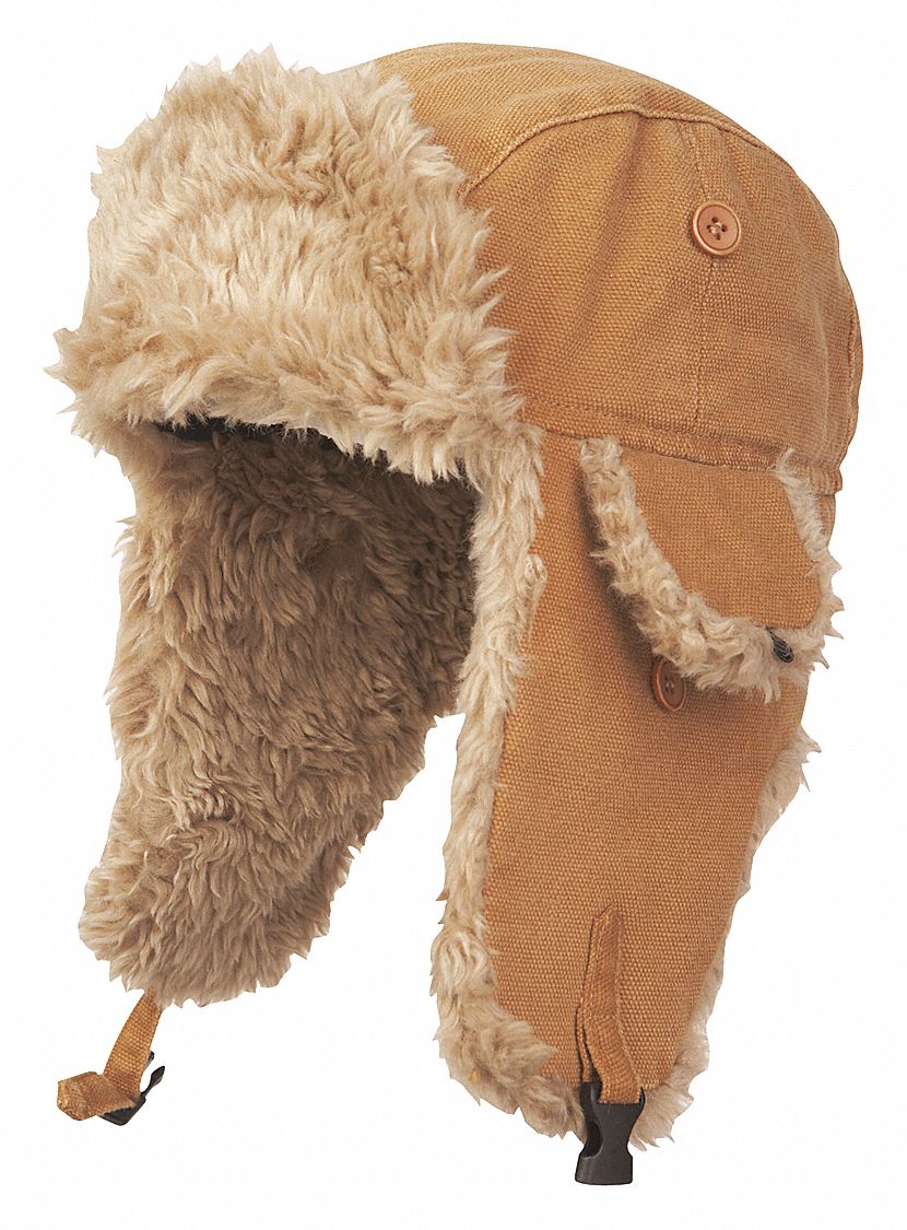 Tough Duck I15016 Winter Hat, Duck, Brown, XL