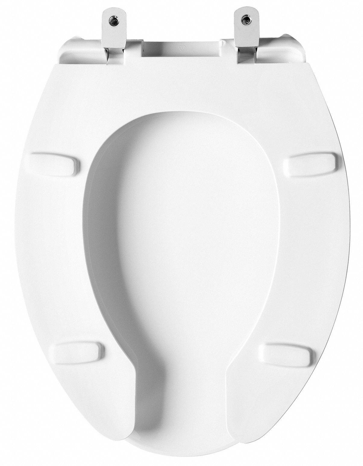 BEMIS Elongated, Standard Toilet Seat Type, Open Front Type, Includes