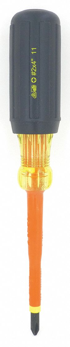 INSULATED SCREWDRIVER #2 X 4 IN