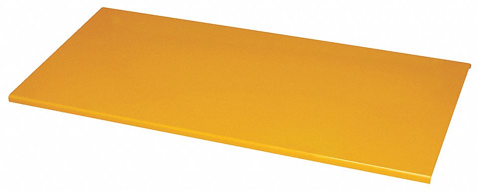 VESTIL SOLID PLATFORM FOR TOTE-A-LOAD, YELLOW, 27 3/4 IN W X 1 1/2 IN H ...