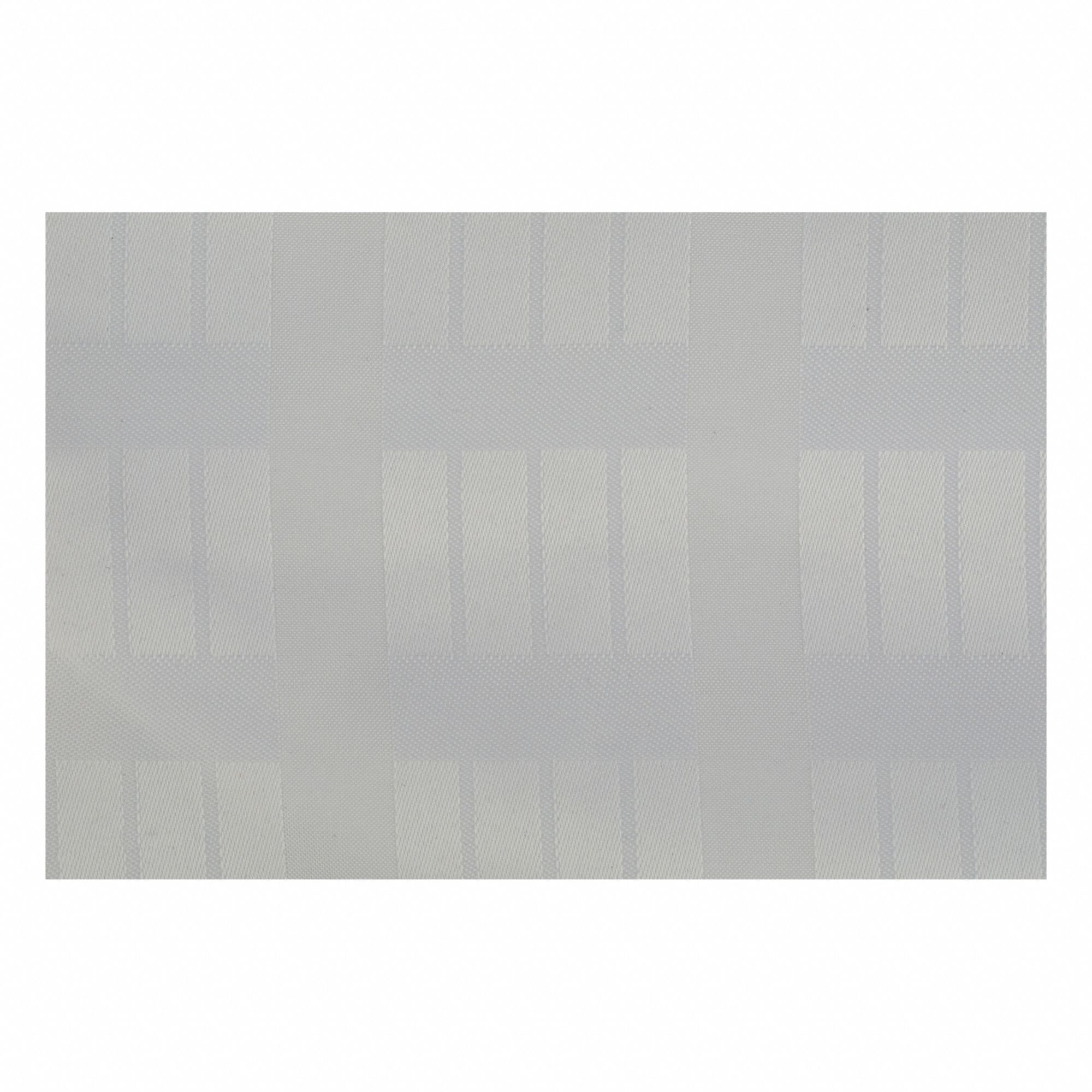 Shower Curtain: 42 in Curtain Wd, 74 in Hanging Lg, Polyester, White, Litchfield, Ringless