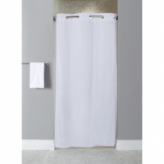 Hookless Shower Curtain 42 In Width, Standard Shower Curtain Length And Width