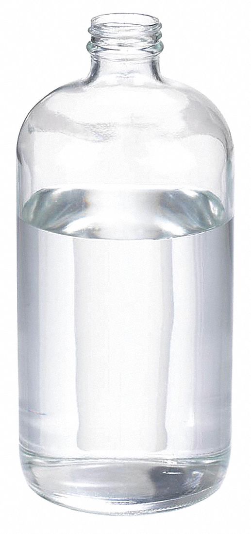 Bottle: Soda Lime Glass, 1 L Capacity - mL, 32 fl oz Capacity - oz, 94 mm Body Dia, Non-Sterile
