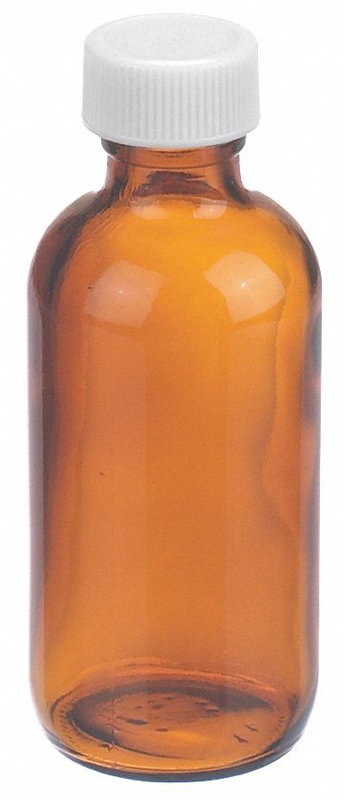 Bottle, 94 mm H, Amber, 39 mm Dia, PK24