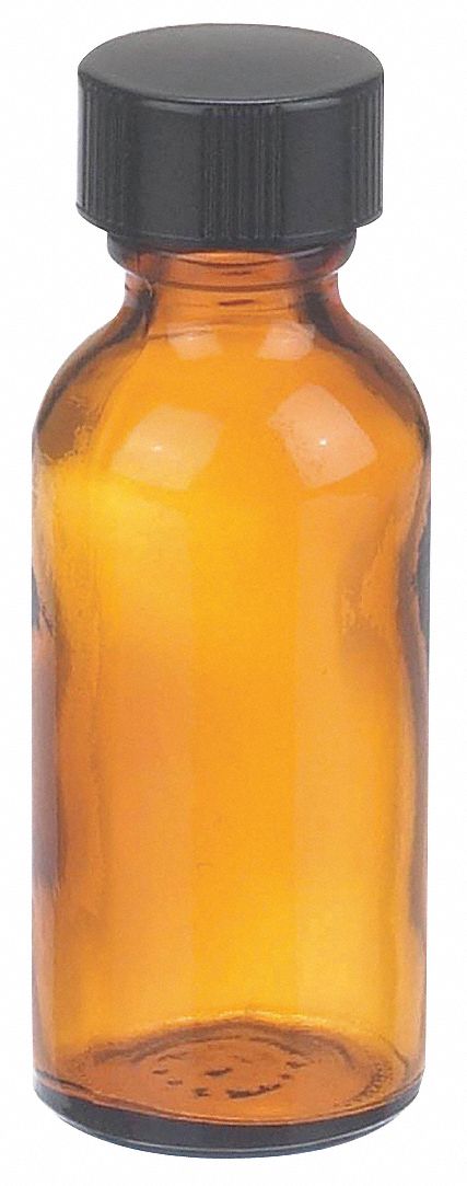 Bottle: Soda Lime Glass, 30 mL Capacity - mL, 1 fl oz Capacity - oz, 31 mm Body Dia, Non-Sterile