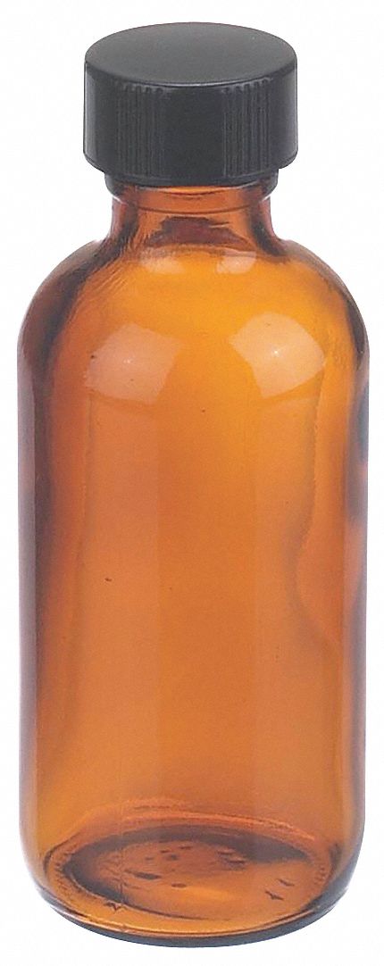 Bottle, 94 mm H, Amber, 39 mm Dia, PK24