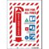 A: Ordinary Combustibles, Wood, Paper, Textiles, Etc. B: Flammable Liquids Oils, Painting, Greases C: Electrical Equipment Signs