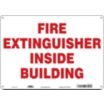 Fire Extinguisher Inside Building Signs