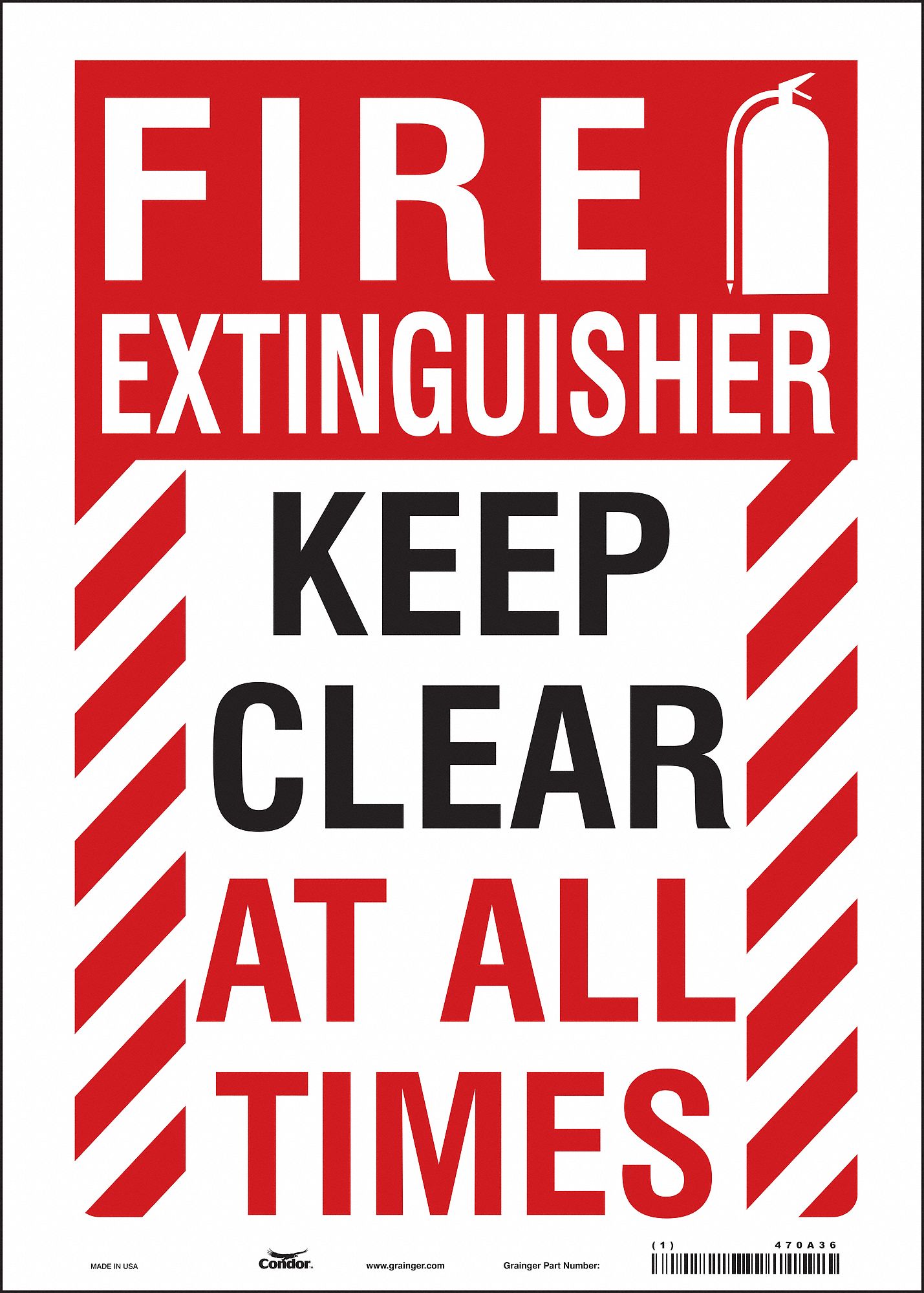 Safety Sign: Vinyl, Adhesive Sign Mounting, 14 in x 10 in Nominal Sign Size, Not Retroreflective