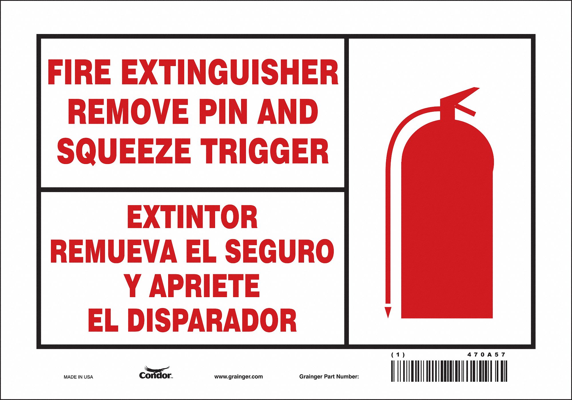 Safety Sign: Vinyl, Adhesive Sign Mounting, 7 in x 10 in Nominal Sign Size, Not Retroreflective