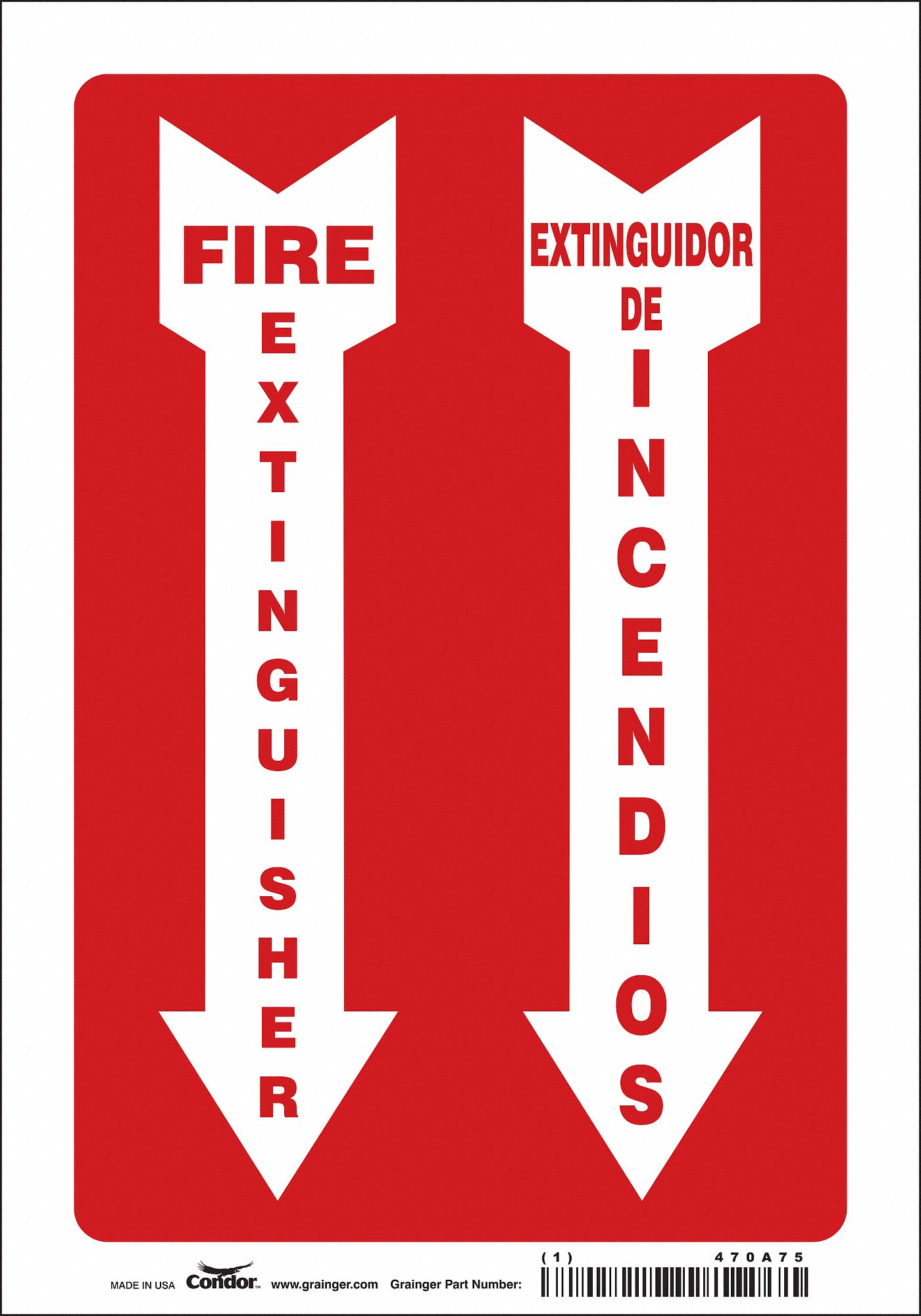 Safety Sign: Vinyl, Adhesive Sign Mounting, 10 in x 7 in Nominal Sign Size, Not Retroreflective