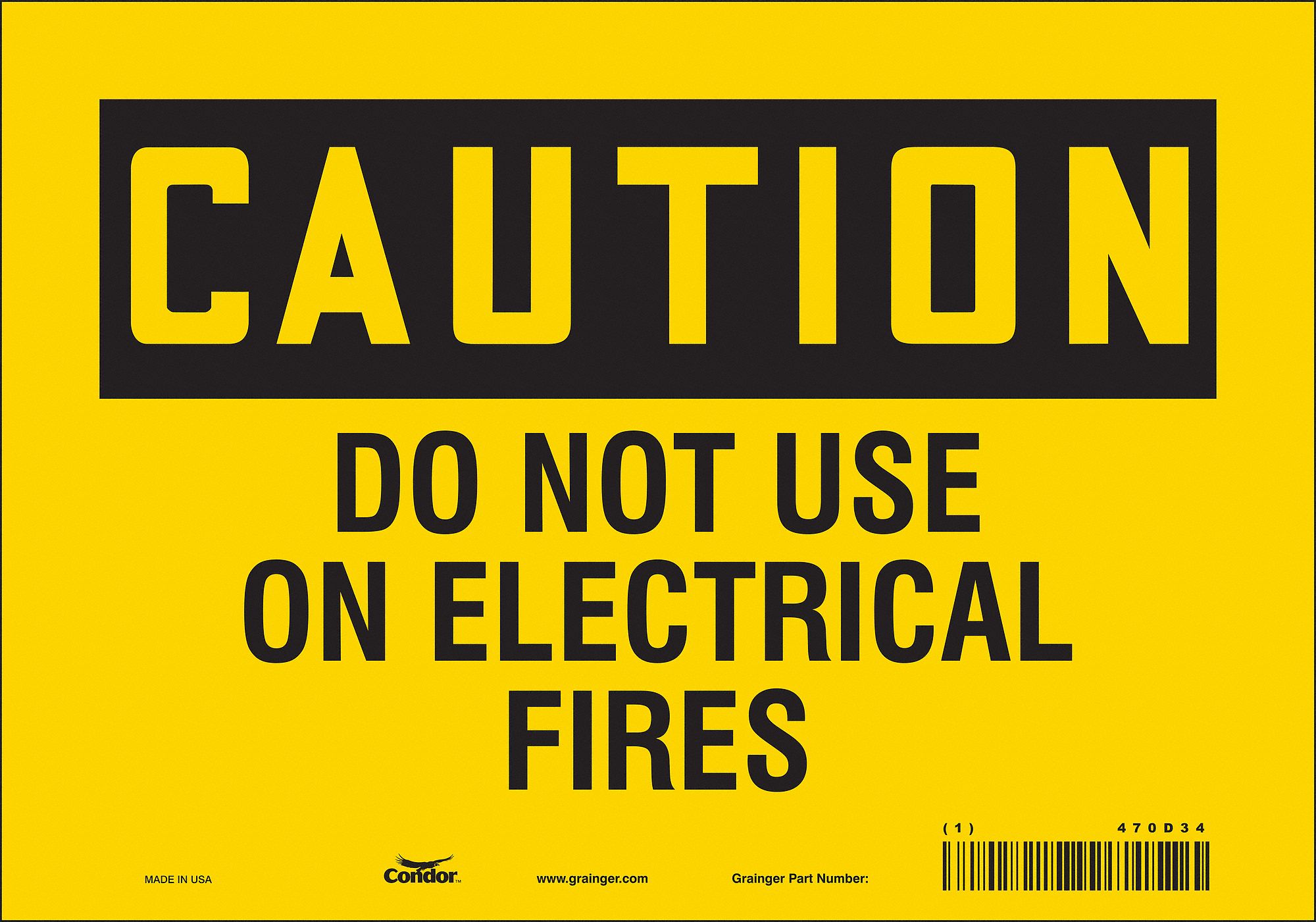 Safety Sign, 7 in x 10 in, Vinyl