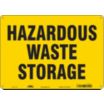 Hazardous Waste Storage Signs