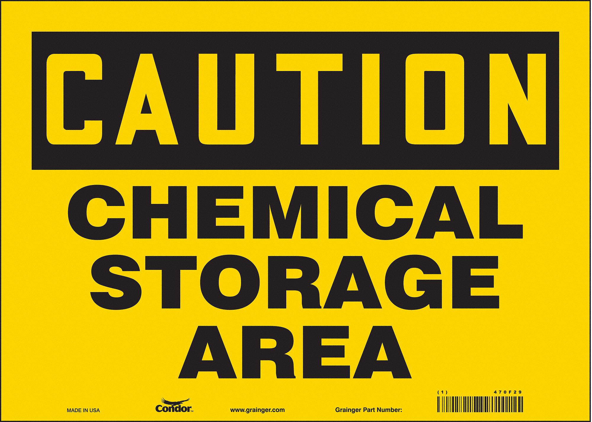 Safety Sign: Vinyl, Adhesive Sign Mounting, 10 in x 14 in Nominal Sign Size, Not Retroreflective
