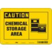 Caution: Chemical Storage Area Signs