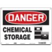 Danger: Chemical Storage Signs