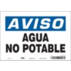 Notice: Agua No Potable Signs