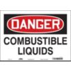 Danger: Combustible Liquids Signs