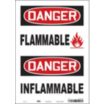 Danger: Flammable/Inflammable Signs