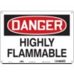 Danger: Highly Flammable Signs