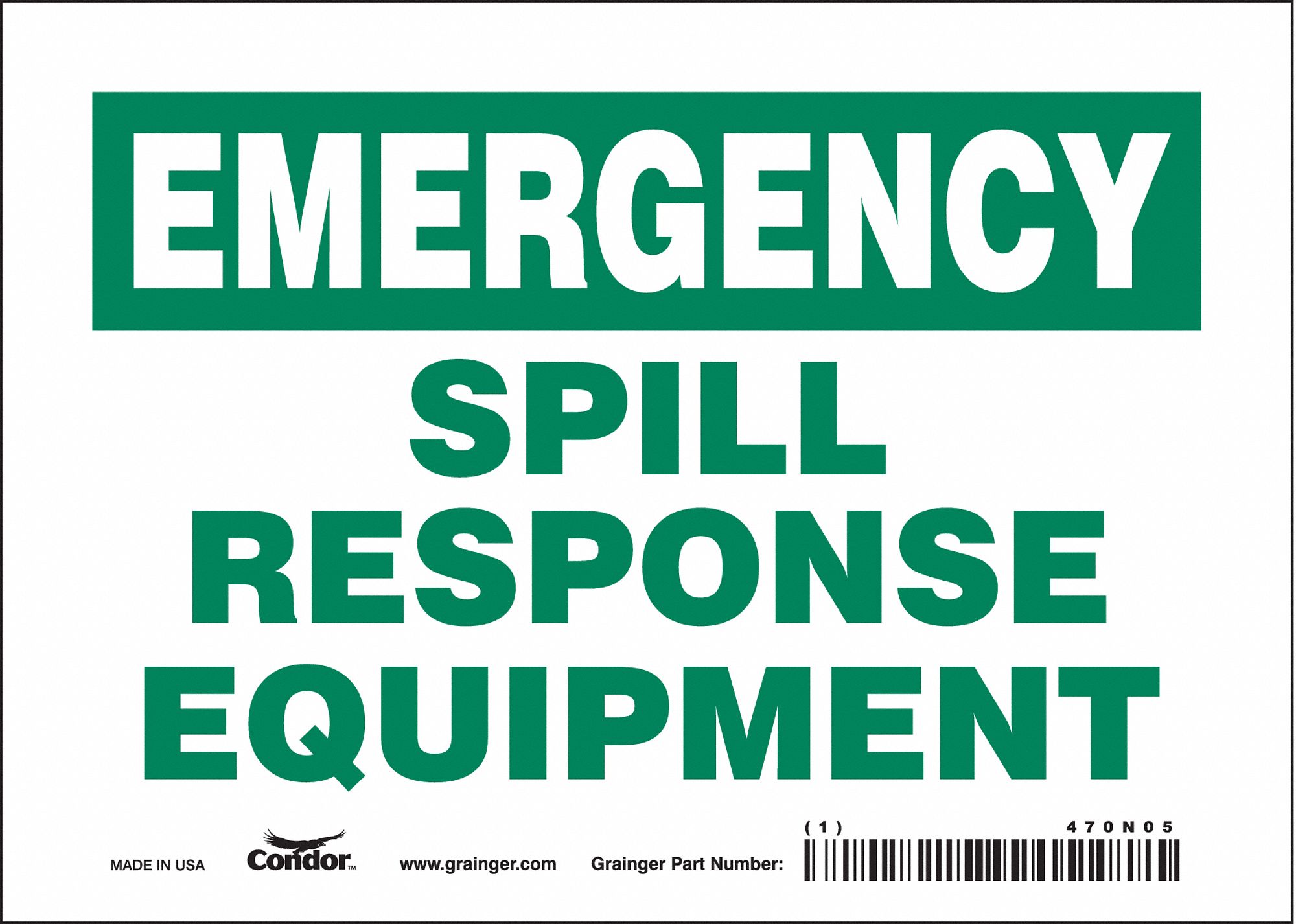 Safety Sign: Vinyl, Adhesive Sign Mounting, 5 in x 7 in Nominal Sign Size, Not Retroreflective