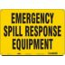 Emergency Spill Response Equipment Signs