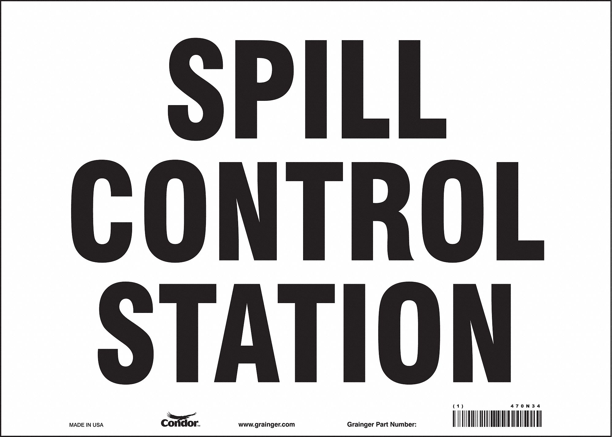 Safety Sign: Vinyl, Adhesive Sign Mounting, 10 in x 14 in Nominal Sign Size, Not Retroreflective