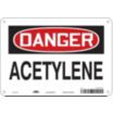 Danger: Acetylene Signs