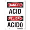Danger/Peligro: Acid/Acido Signs