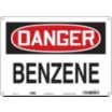 Danger: Benzene Signs