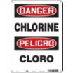 Danger/Peligro: Chlorine/Cloro Signs