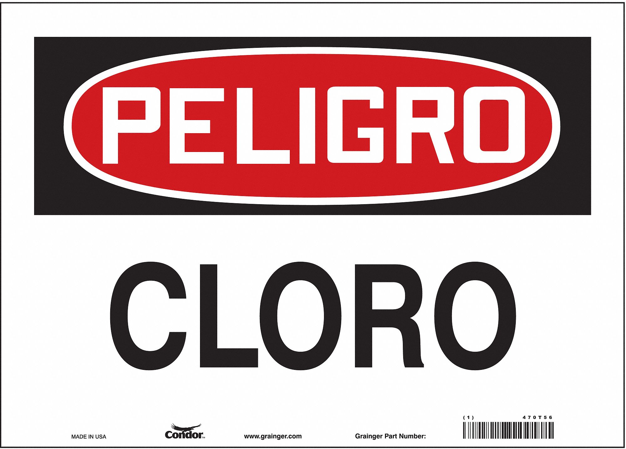 Safety Sign: Vinyl, Adhesive Sign Mounting, 10 in x 14 in Nominal Sign Size, Not Retroreflective