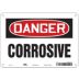 Danger: Corrosive Signs