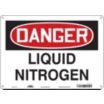 Danger: Liquid Nitrogen Signs