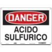 Peligro: Acido Sulfurico Signs