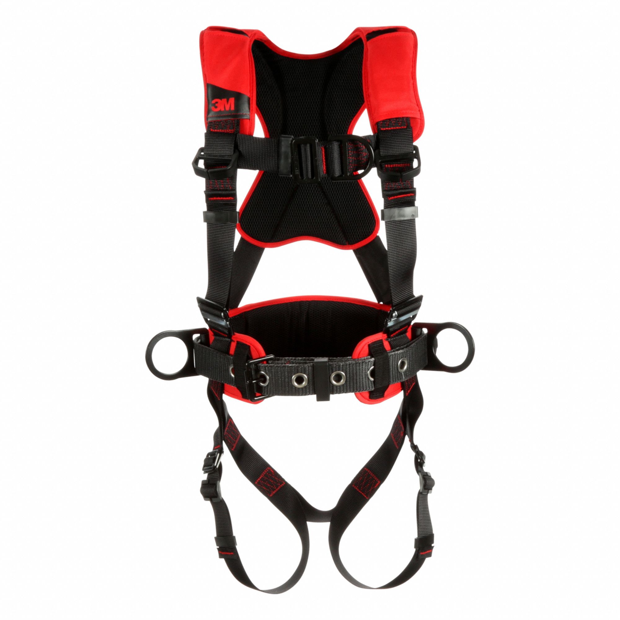 Full Body Harness: Vest, Mating / Mating Buckles, M/L, 420 lb Capacity