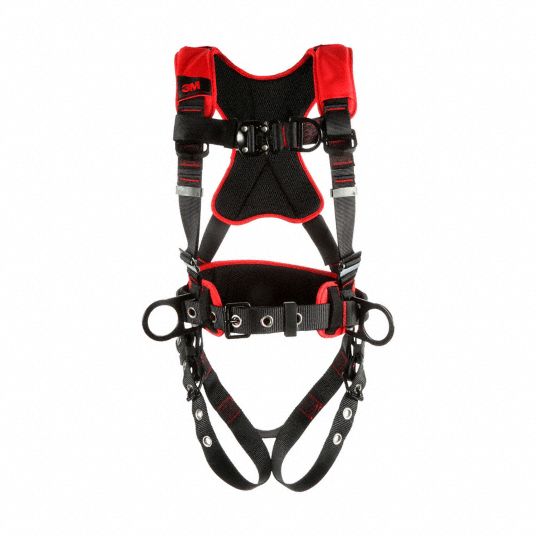 3M PROTECTA Full Body Harness: Climbing/Positioning, Vest Harness, Back ...