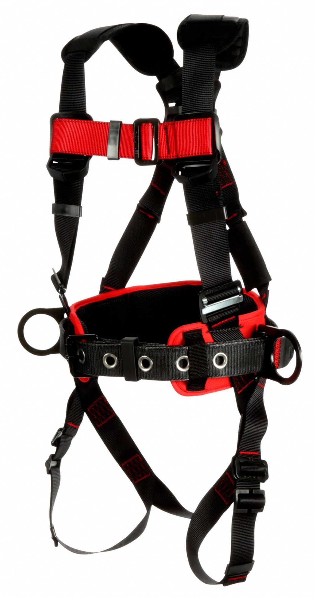 3M PROTECTA Full Body Harness, 420 lb, Black - M/L - 470W53|1161305 ...