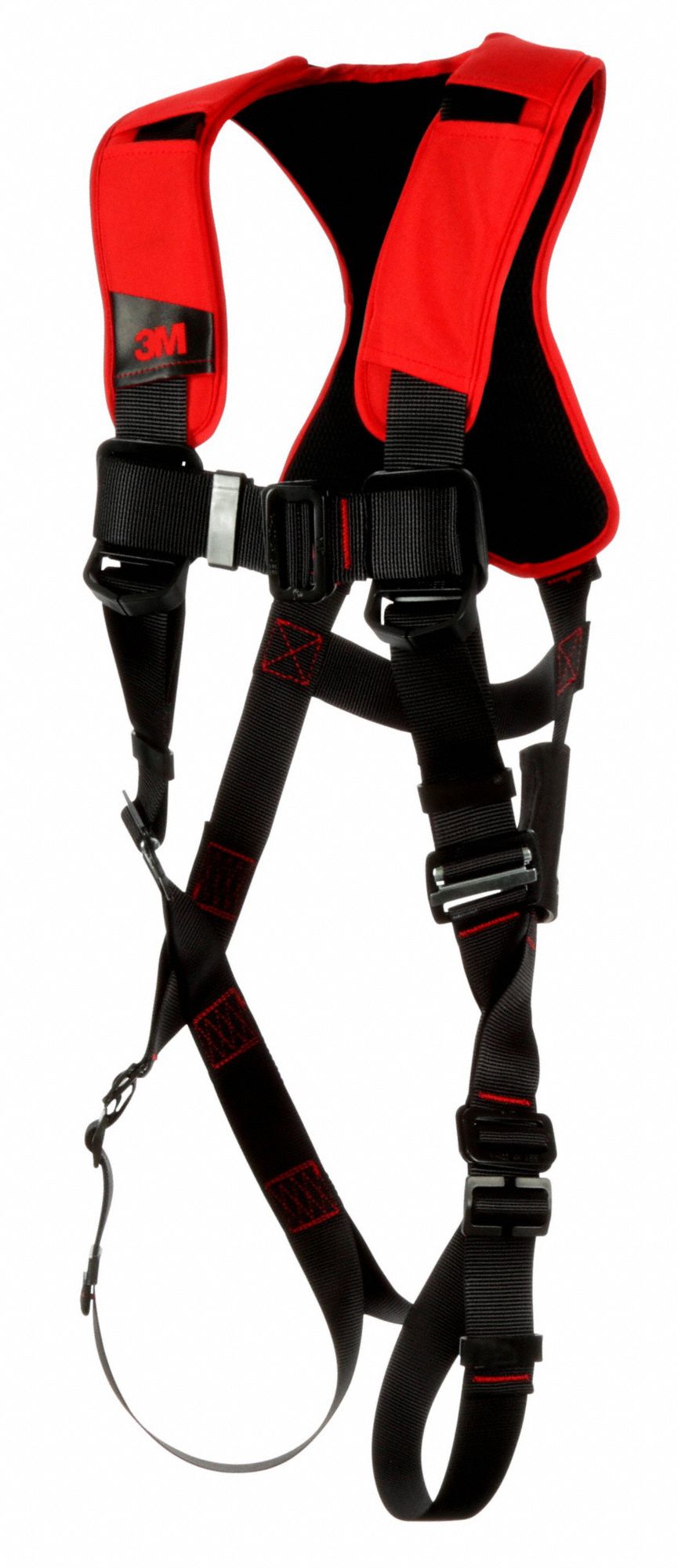 3M PROTECTA Full Body Harness, 420 lb, Black - M/L - 470W81|1161424 ...