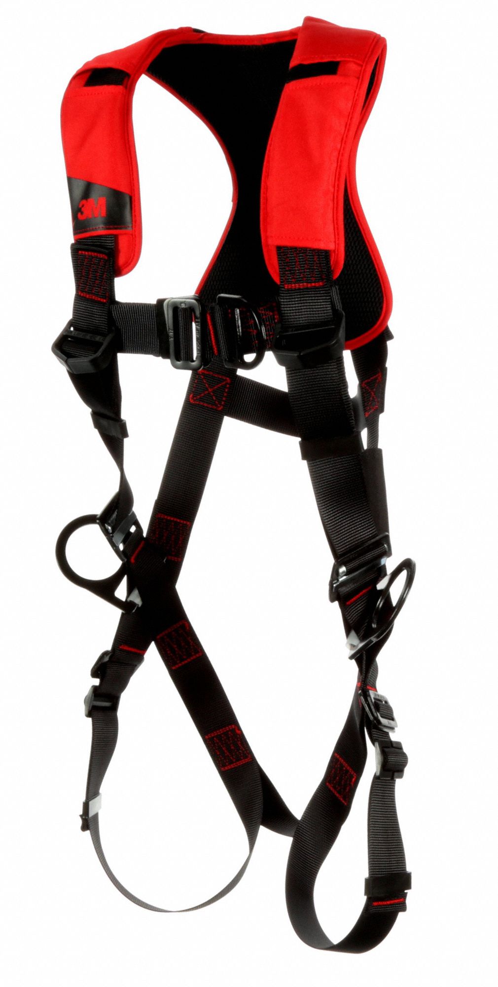 3M PROTECTA Full Body Harness Climbing/Positioning, Vest Harness, Back/Chest/Hips, Steel, Back