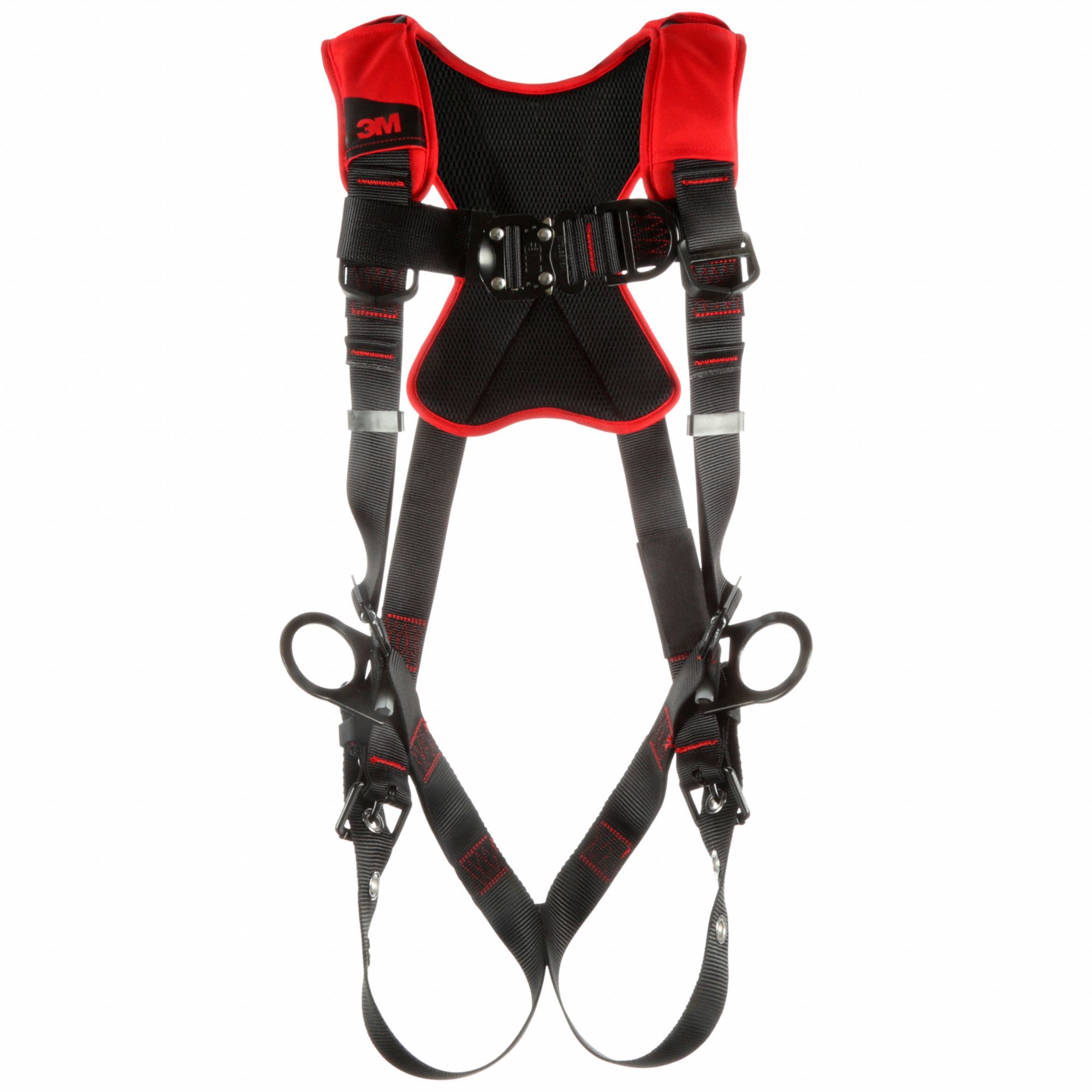 3M PROTECTA, Vest, Quick-Connect / Tongue Buckles, Full Body Harness ...