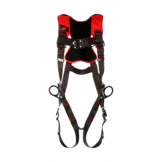 3M PROTECTA Full Body Harness: Climbing/Positioning, Vest Harness, Back ...