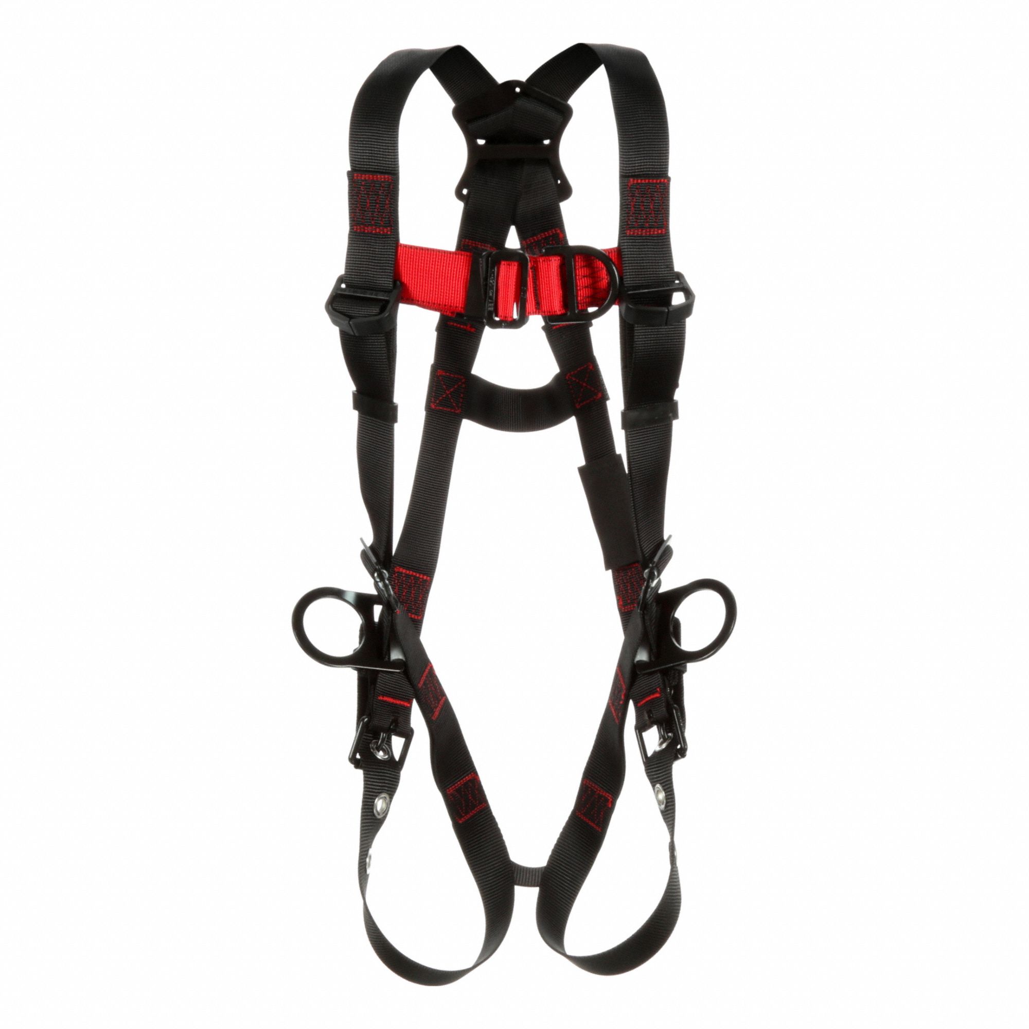 Full Body Harness: Vest, Mating / Tongue Buckles, 2XL, 420 lb Capacity