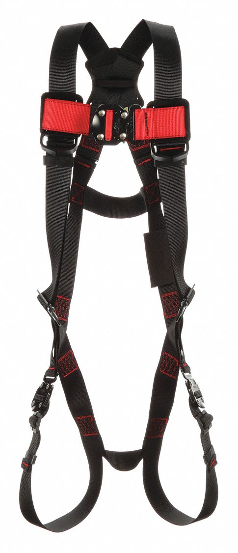 3M PROTECTA Full Body Harness, 420 lb, Black - S - 470X27|1161524 ...