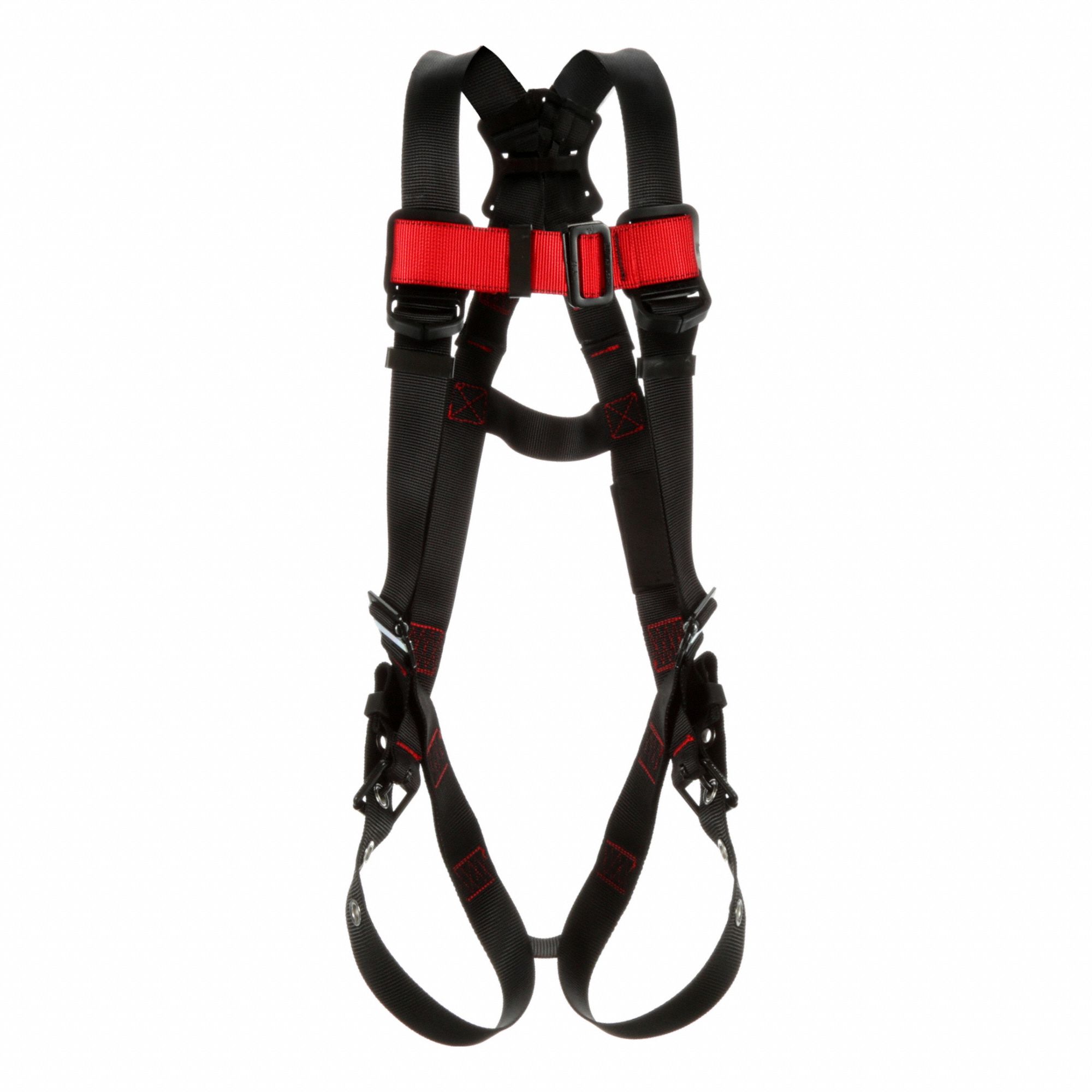 Full Body Harness: Vest Harness, Mating / Tongue, Mating, 2XL, 420 lb Wt Capacity, Steel