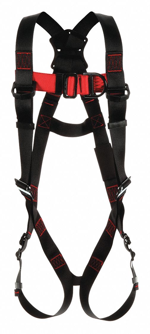 3M PROTECTA Full Body Harness, 420 lb, Black S 470X461161549