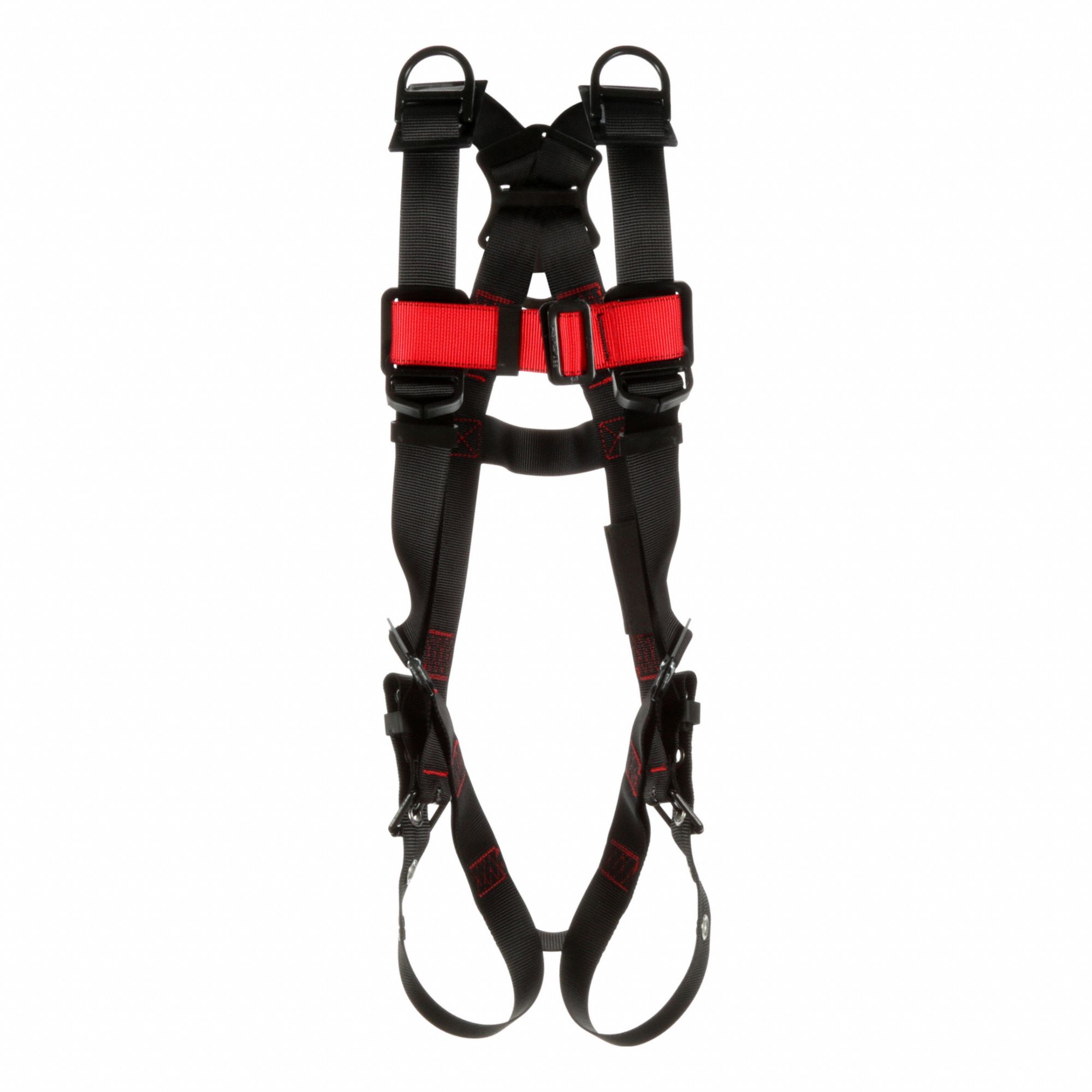 Full Body Harness: Confined Spaces, Vest Harness, Mating / Tongue, Mating, 2XL, Black