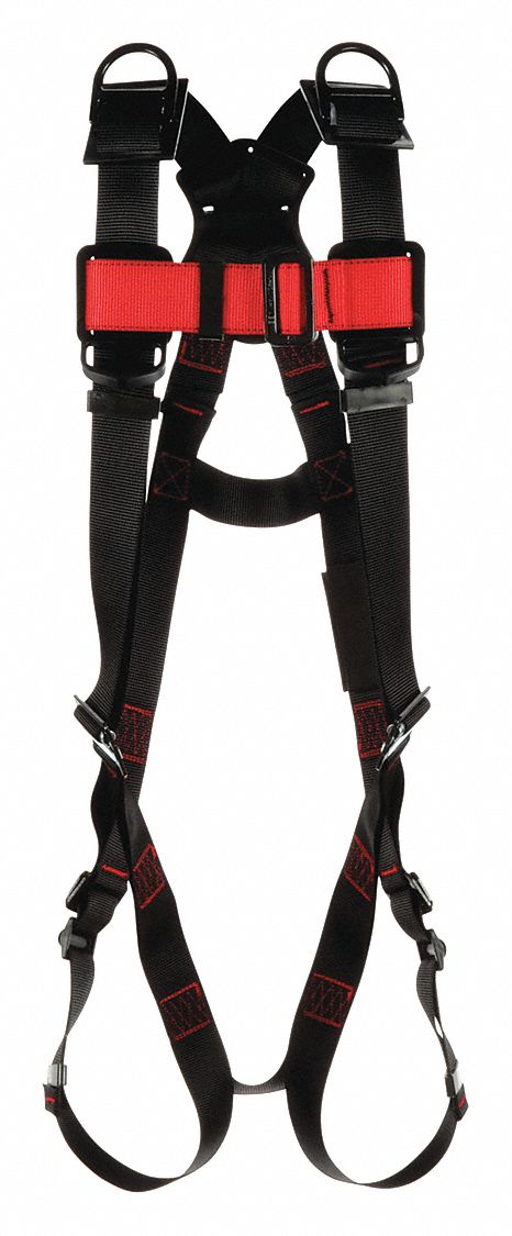 3M PROTECTA Full Body Harness, 420 lb, Black - XL - 470X69|1161572 ...