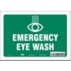 Emergency Eye Wash Signs