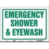 Emergency Shower & Eyewash Signs